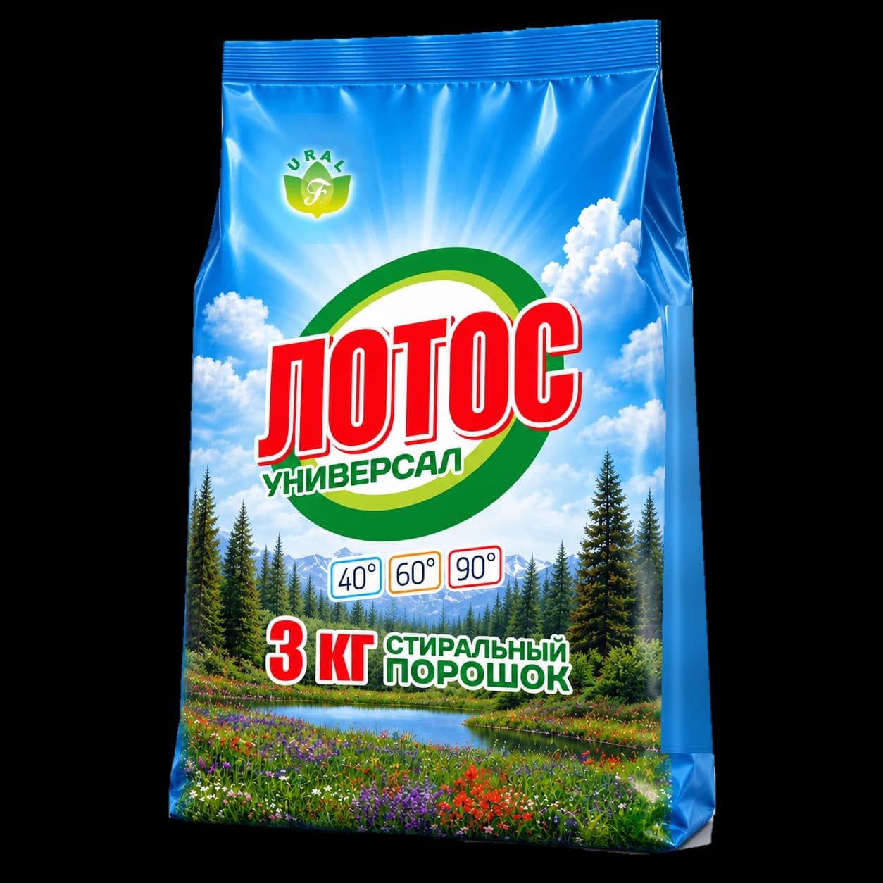 Лотос-универсал, 3 кг — 3D по оригинальному макету
