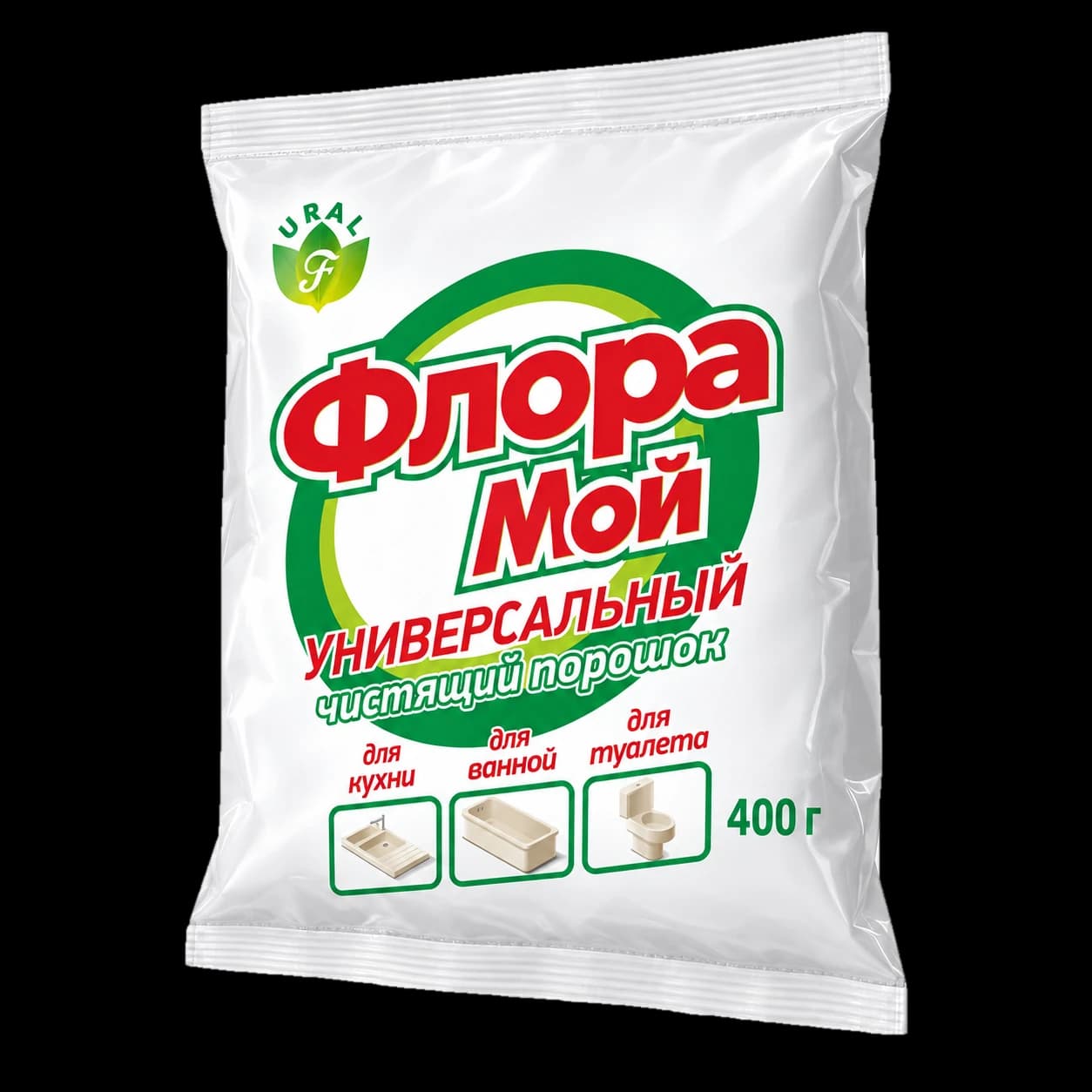 Флора Мой, 400 г — 3D по оригинальному макету